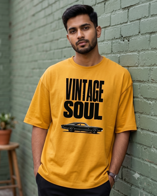 Vintage soul Unisex Oversized Classic T-Shirt