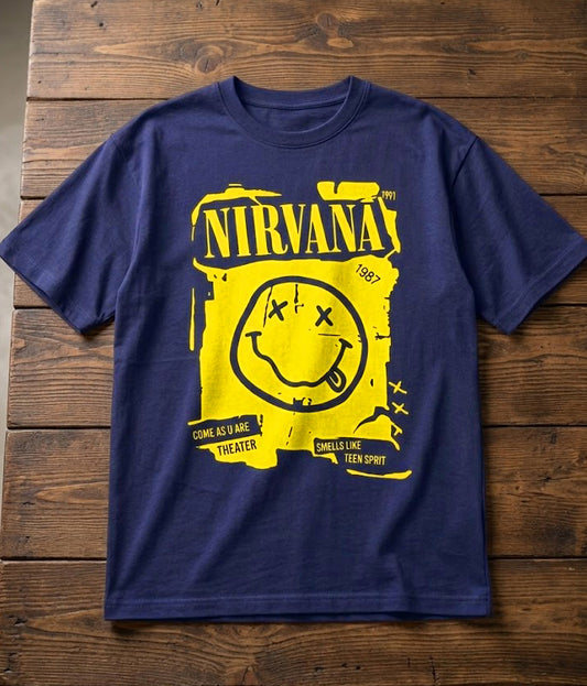 Nirvana Unisex Oversized Classic T-Shirt