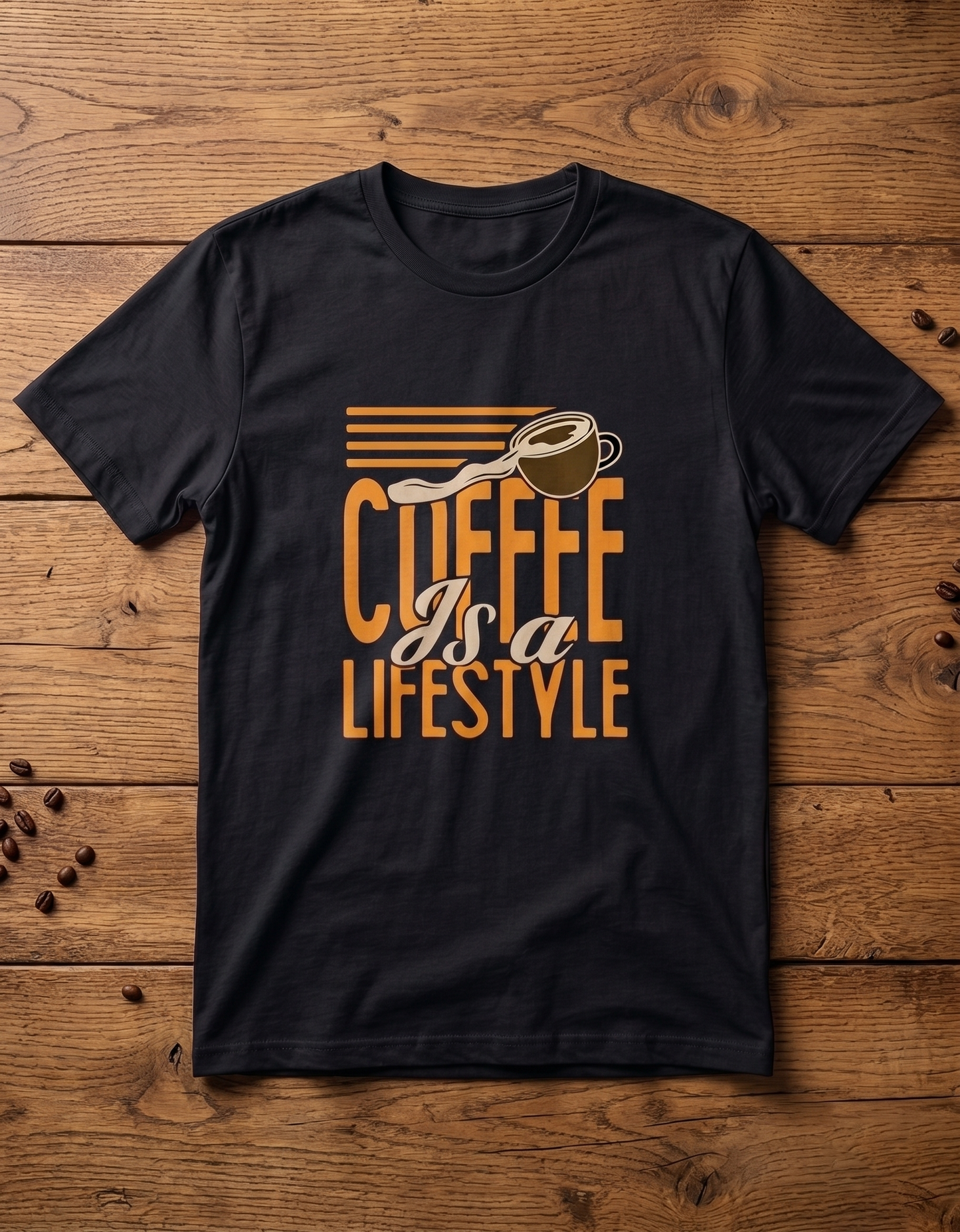Coffee is Lifestyle Crew unisex T-Shirt