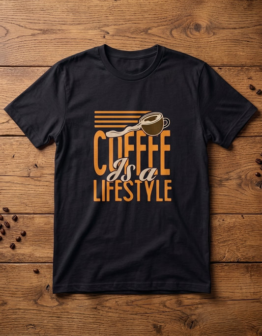 Coffee is Lifestyle Crew unisex T-Shirt