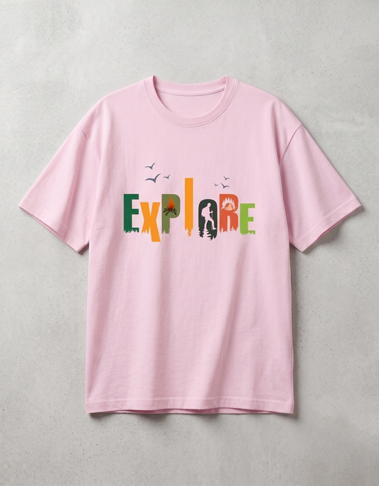 Explore Unisex oversized tee