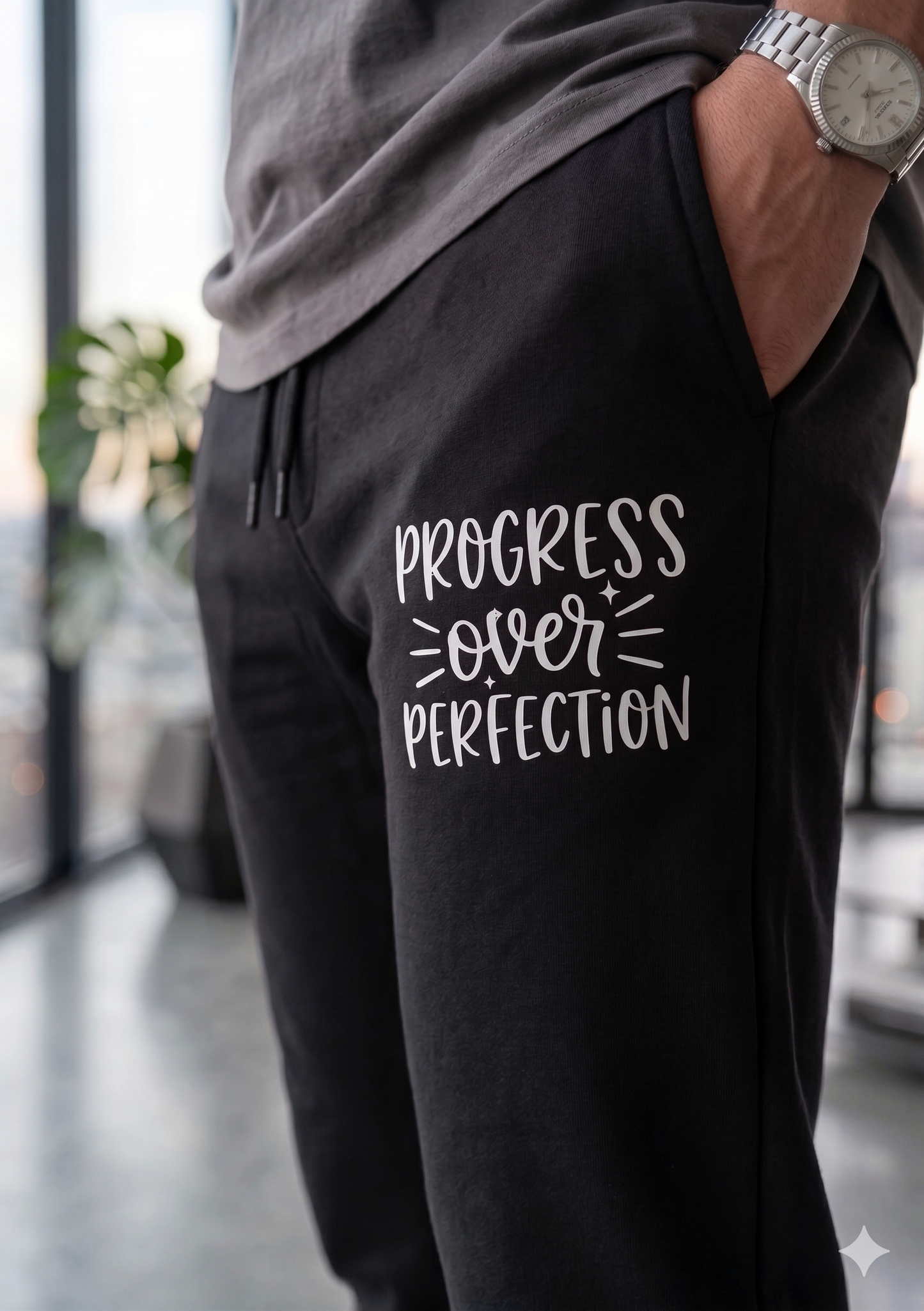 Progress Over Perfection Joggers