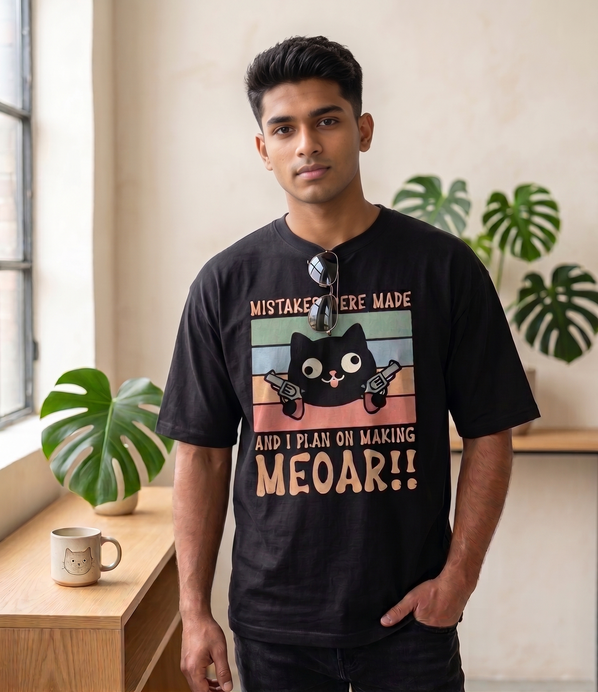 Mistakes Were Made Unisex oversized tee