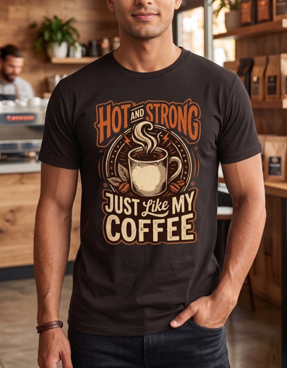 Hot and Strong Crew T-Shirt