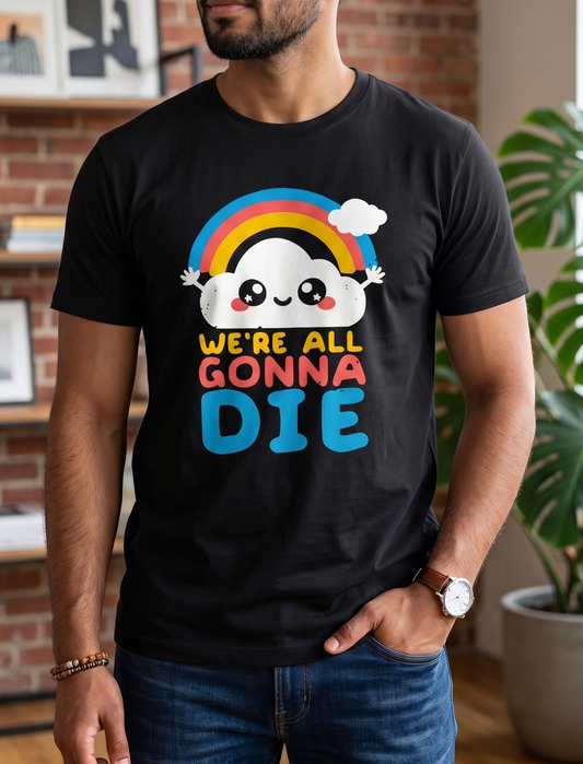 We are all gonna Die Unisex Supima T-Shirt