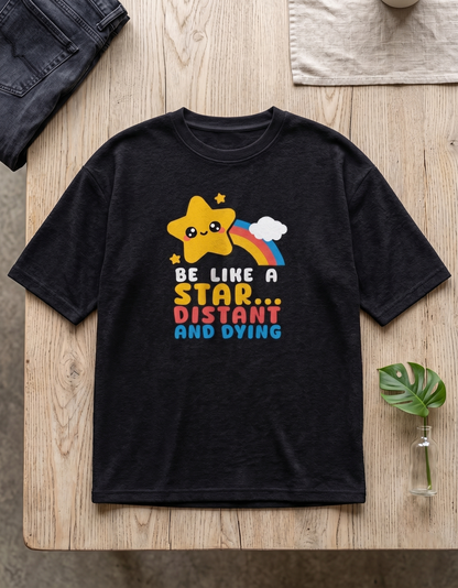 Be like a star Unisex Terry Oversized Tee