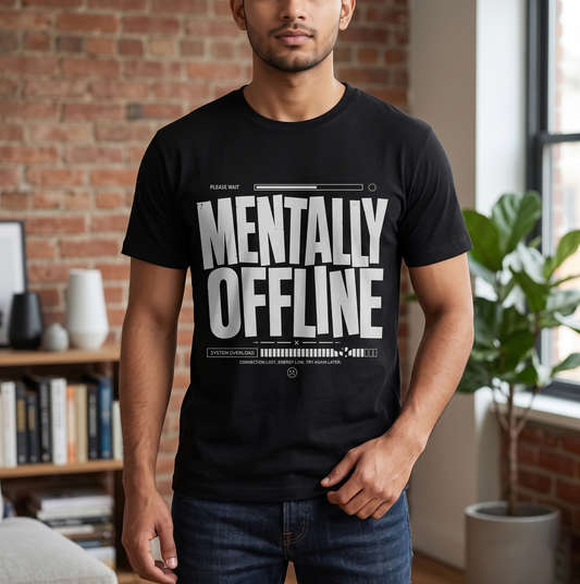 Mentally Offline Crew T-Shirt