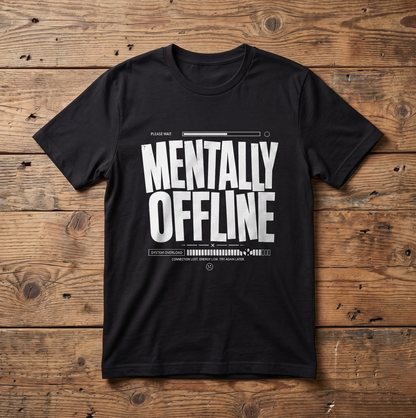 Mentally Offline Crew T-Shirt