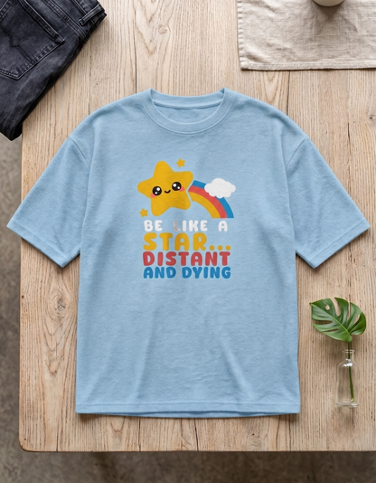 Be like a star Unisex Terry Oversized Tee