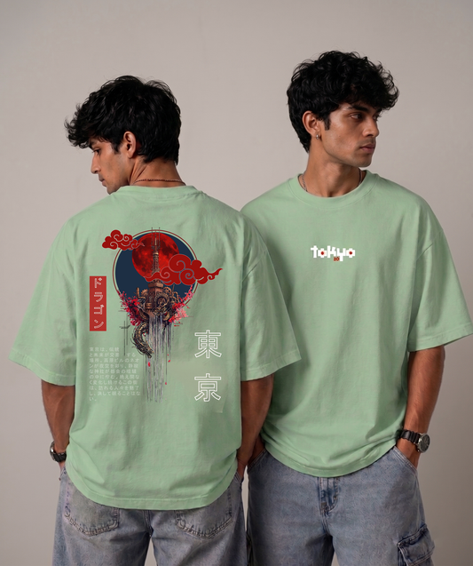 Tokyo Unisex Terry Oversized Tee