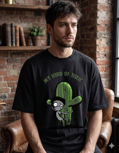 My Kind Of Toxic Unisex oversized tee