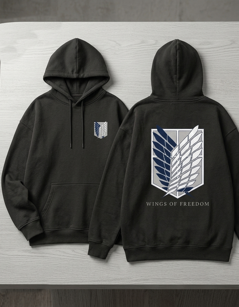 Attack on Titan Unisex Oversized Hoodie
