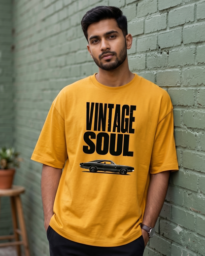 Vintage soul Unisex Oversized Classic T-Shirt