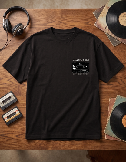 No Rewinds Oversized Tee