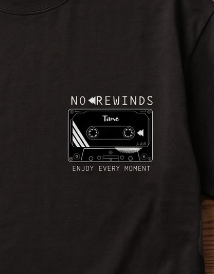 No Rewinds Oversized Tee