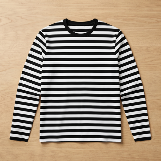 Striped Full Sleeve Tee