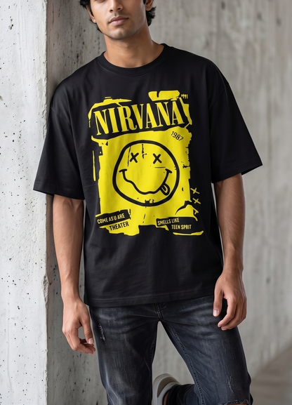 Nirvana Unisex Oversized Classic T-Shirt