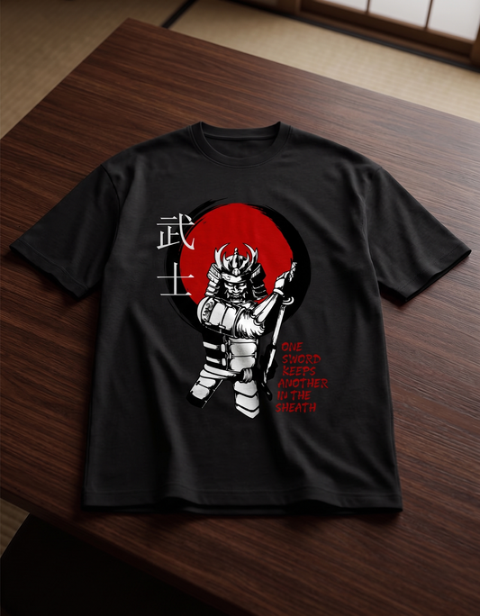 Samurai Unisex oversized tee
