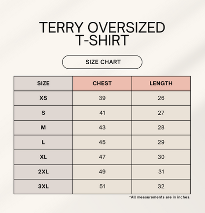 Medusa Terry Oversized Tee