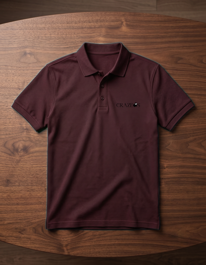 Men's Casual Polo with Embriodery