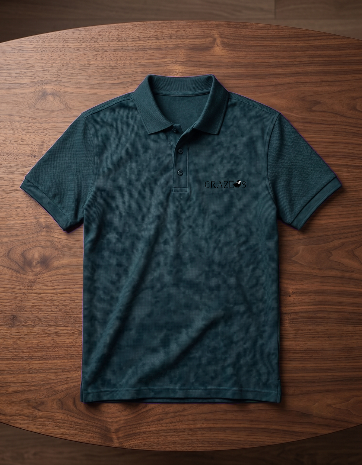 Men's Casual Polo with Embriodery