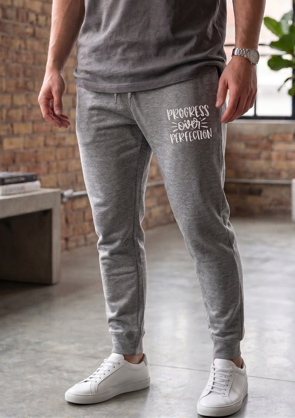 Progress Over Perfection Joggers