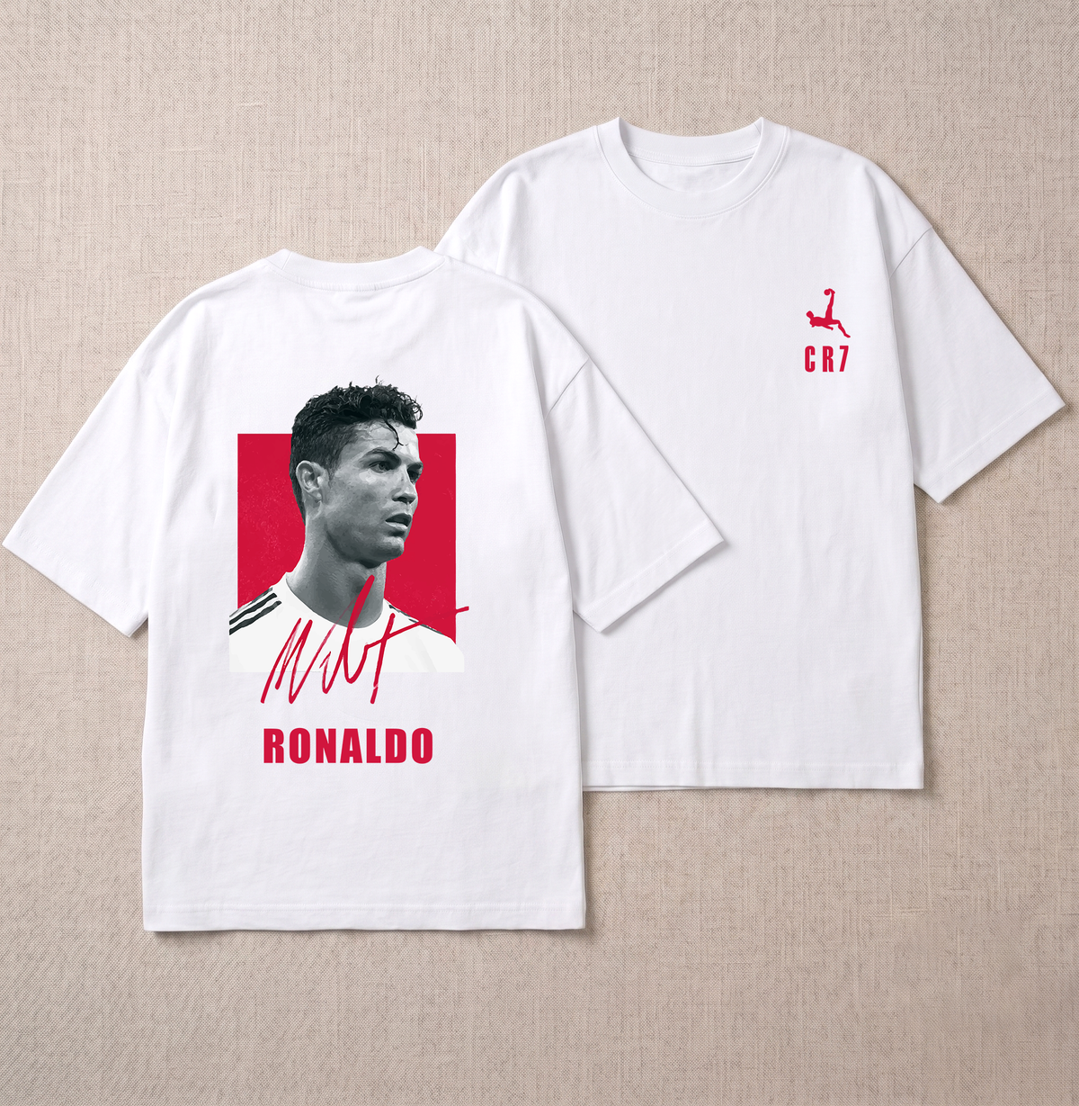 Ronaldo signature Oversized Classic T-Shirt